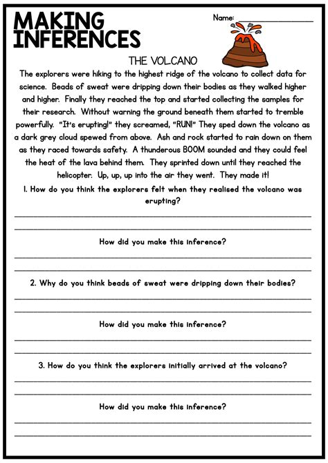 free inference worksheets|Inferences Worksheets .